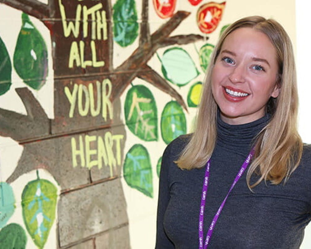 Nursing graduate student Allyson Graham.