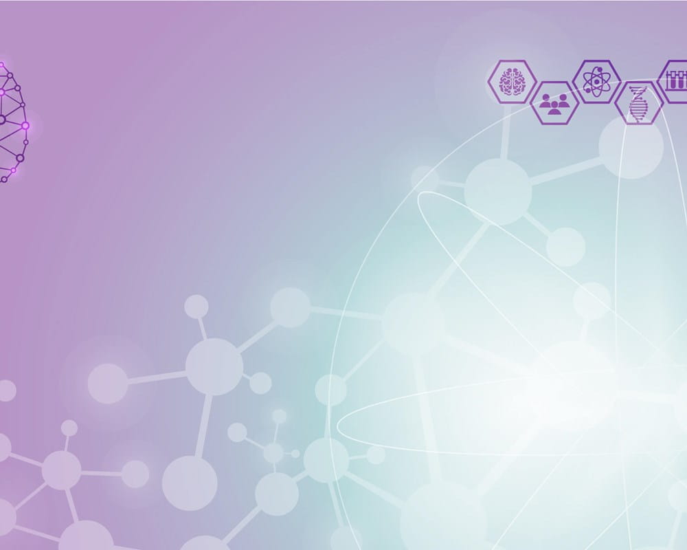 Brain icons background