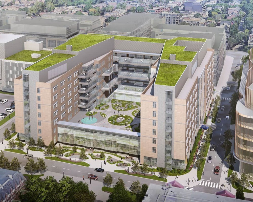 Secure Care and Recovery building - rendering