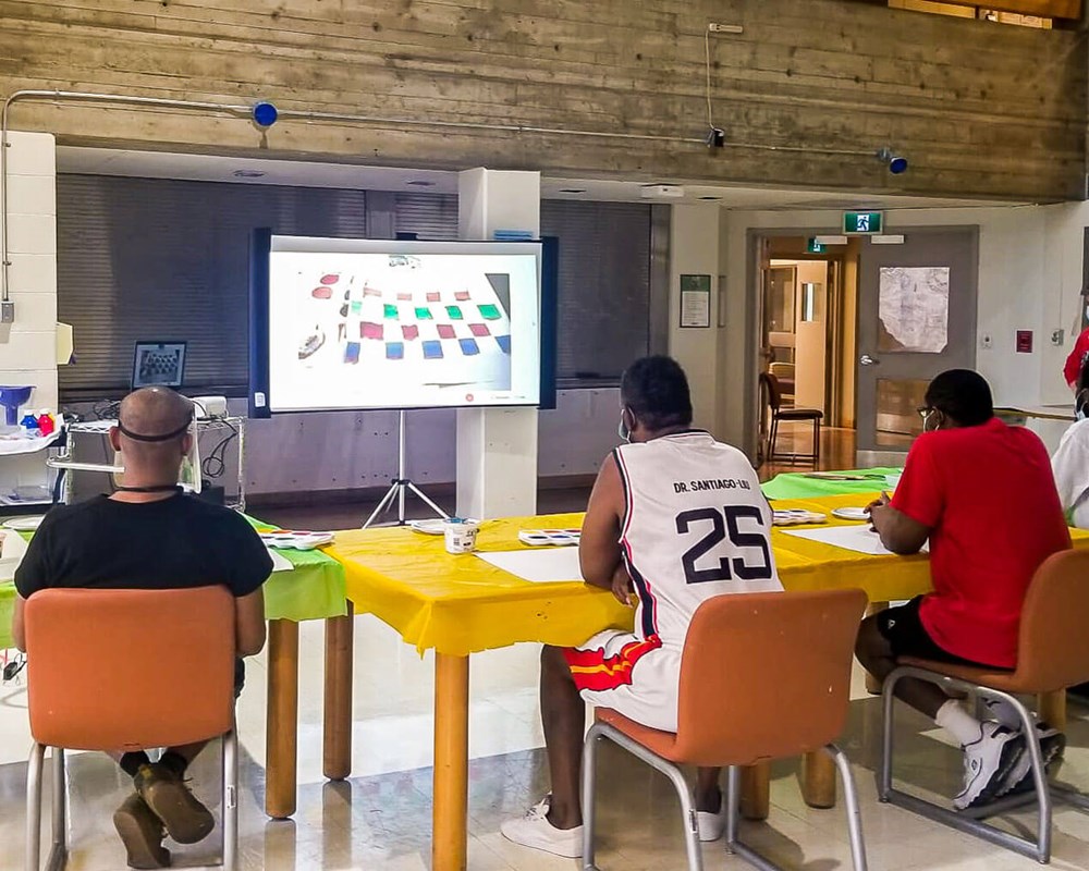 Patient art workshop