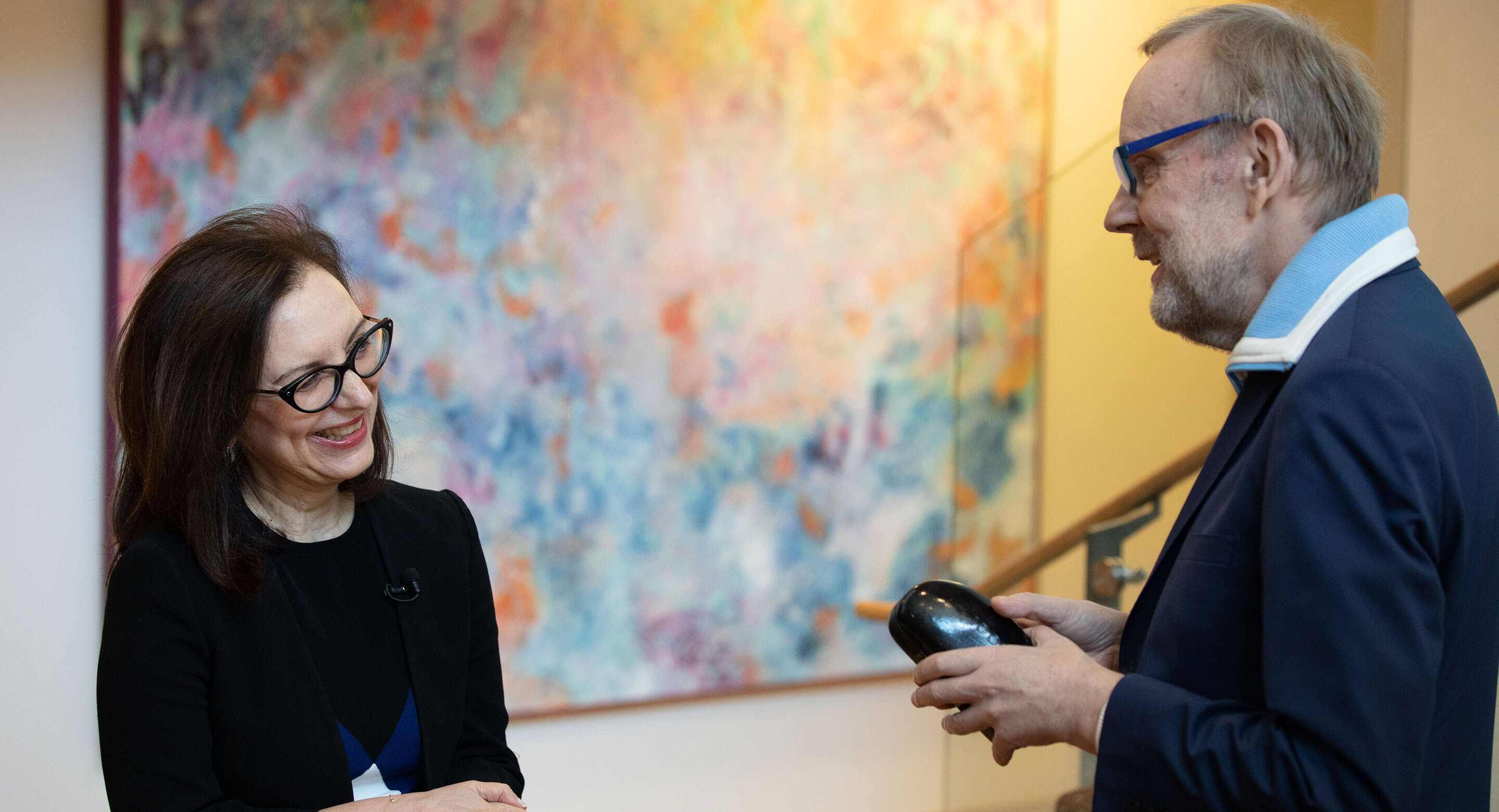 Vicky Stergiopoulos and Marek Wroblewski