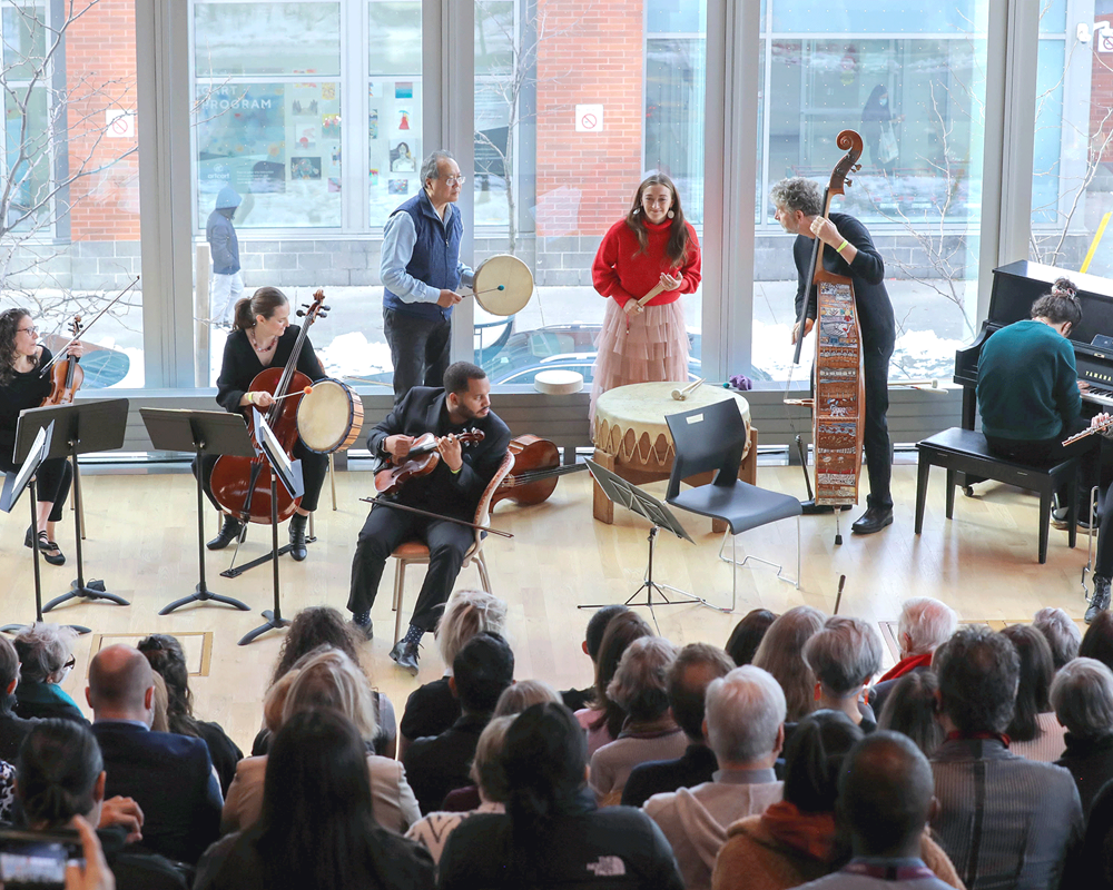 Yo-Yo Ma joins Jeremy Dutcher and the TSO for the launch of The Art of Healing at CAMH.