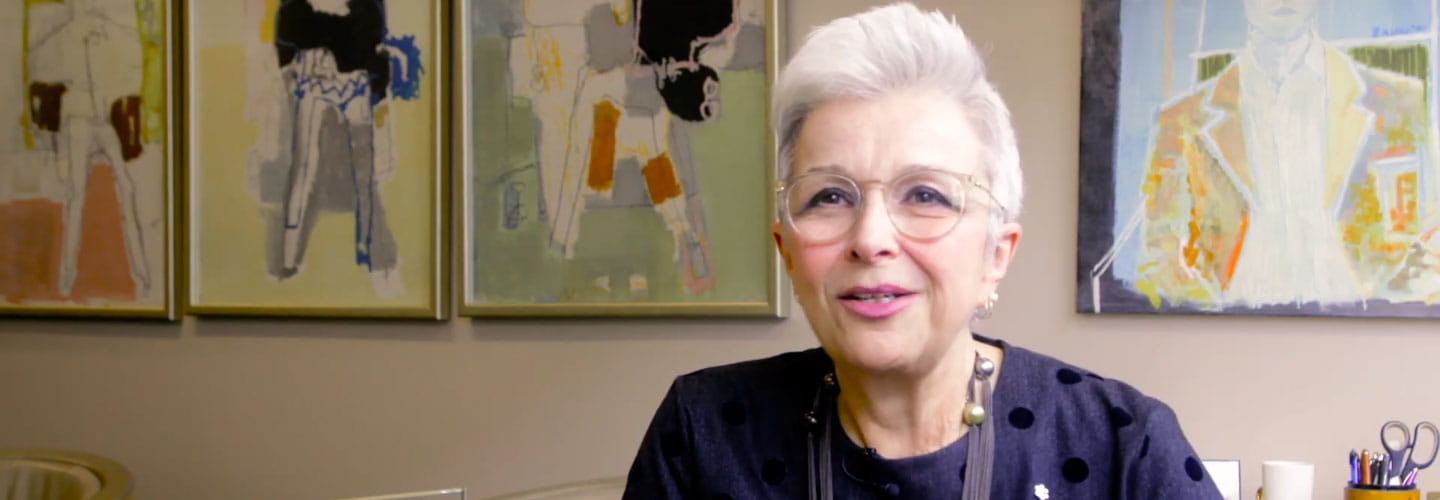 Video screenshot of Dr. Catherine Zahn