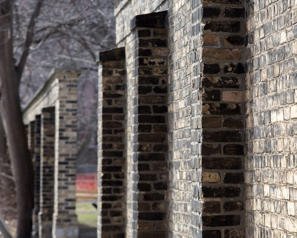 Historical wall at CAMH's Queen Street site
