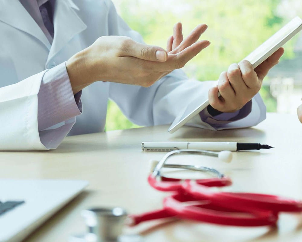 Doctor and Patient Discussion